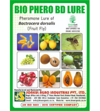 Combo Pack of Bio Phero BD (Fruit Fly) Lure & Dumbell trap set (Pack of 10 Pieces)